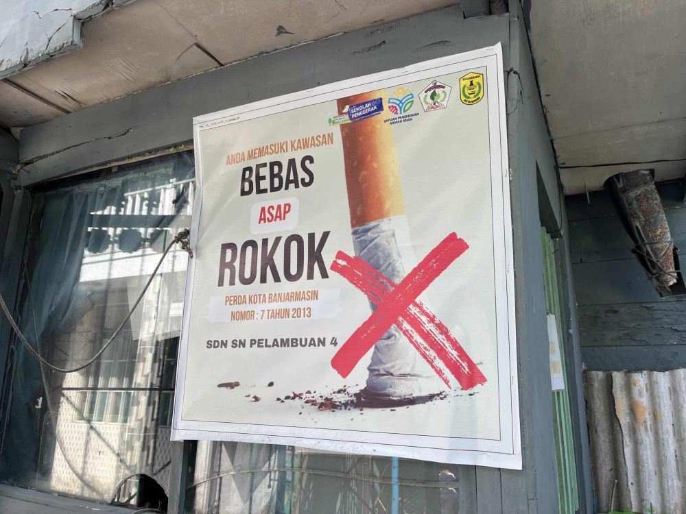 Banjarmasin Sosialisasi Perda Kawasan Tanpa Rokok di Wilayahnya 