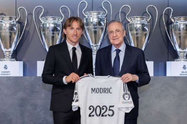 Luka Modric Perpanjang Kontrak di Real Madrid hingga 2025