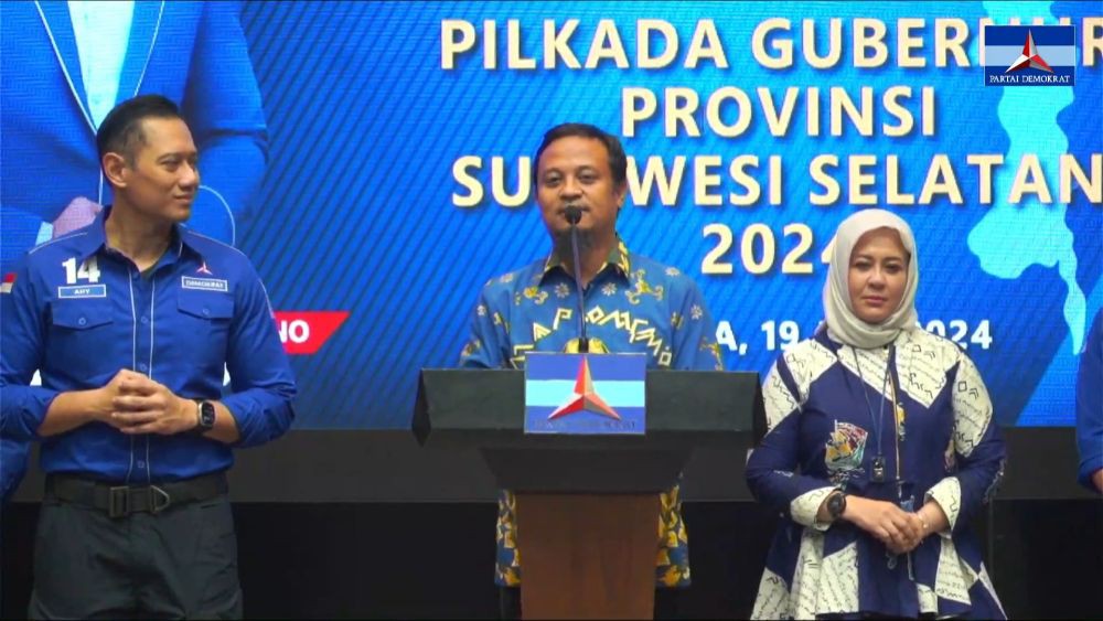 Demokrat Rekomendasikan Andi Sudirman-Fatmawati Rusdi di Pilgub Sulsel