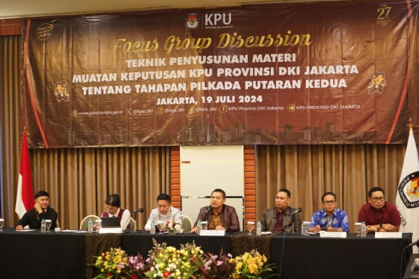 Minta Masukan Parpol, KPUD Jakarta Bahas Pilkada Putaran Kedua