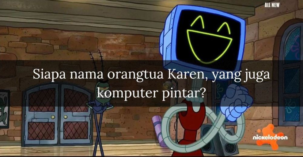 [QUIZ] Tebak Silsilah Karen Istri Plankton yang Ada di SpongeBob SquarePants!