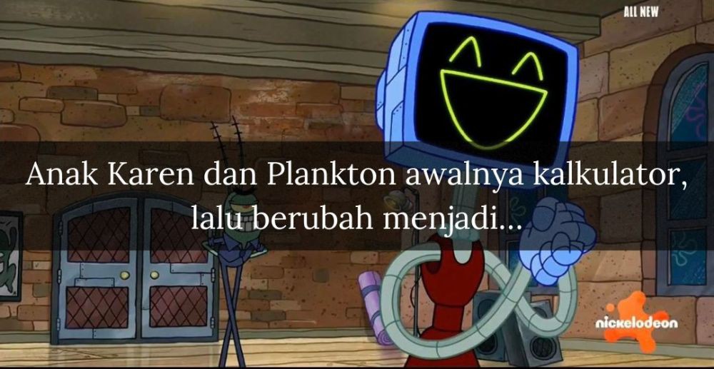 [QUIZ] Tebak Silsilah Karen Istri Plankton yang Ada di SpongeBob SquarePants!