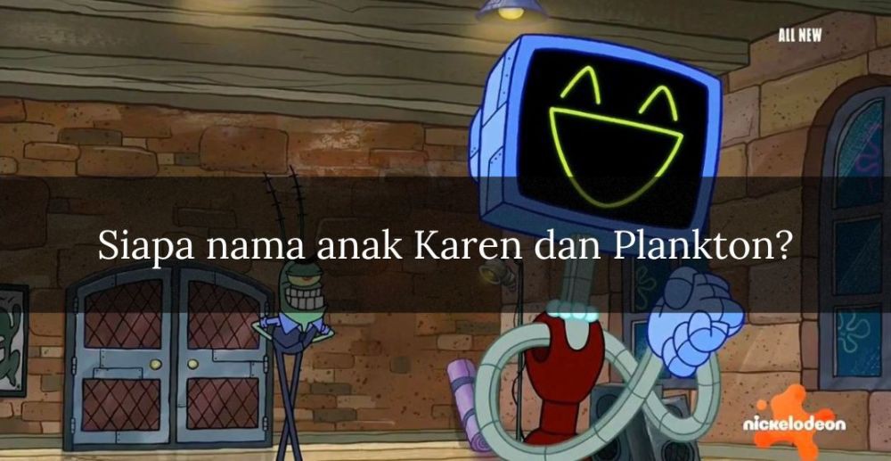 [QUIZ] Tebak Silsilah Karen Istri Plankton yang Ada di SpongeBob SquarePants!