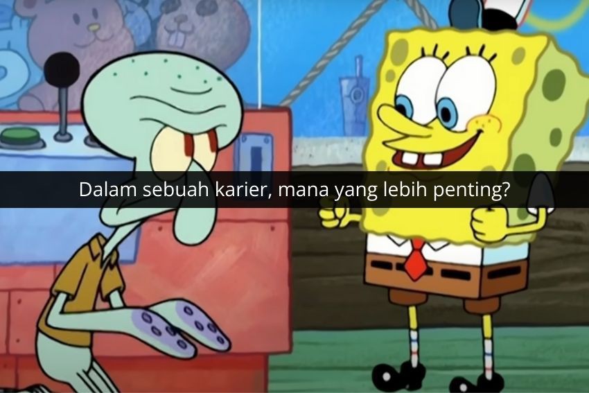 [QUIZ] Kalau Kamu Jadi Pegawai Mr. Krabs, Kamu Bakal Mirip Spongebob atau Squidward?