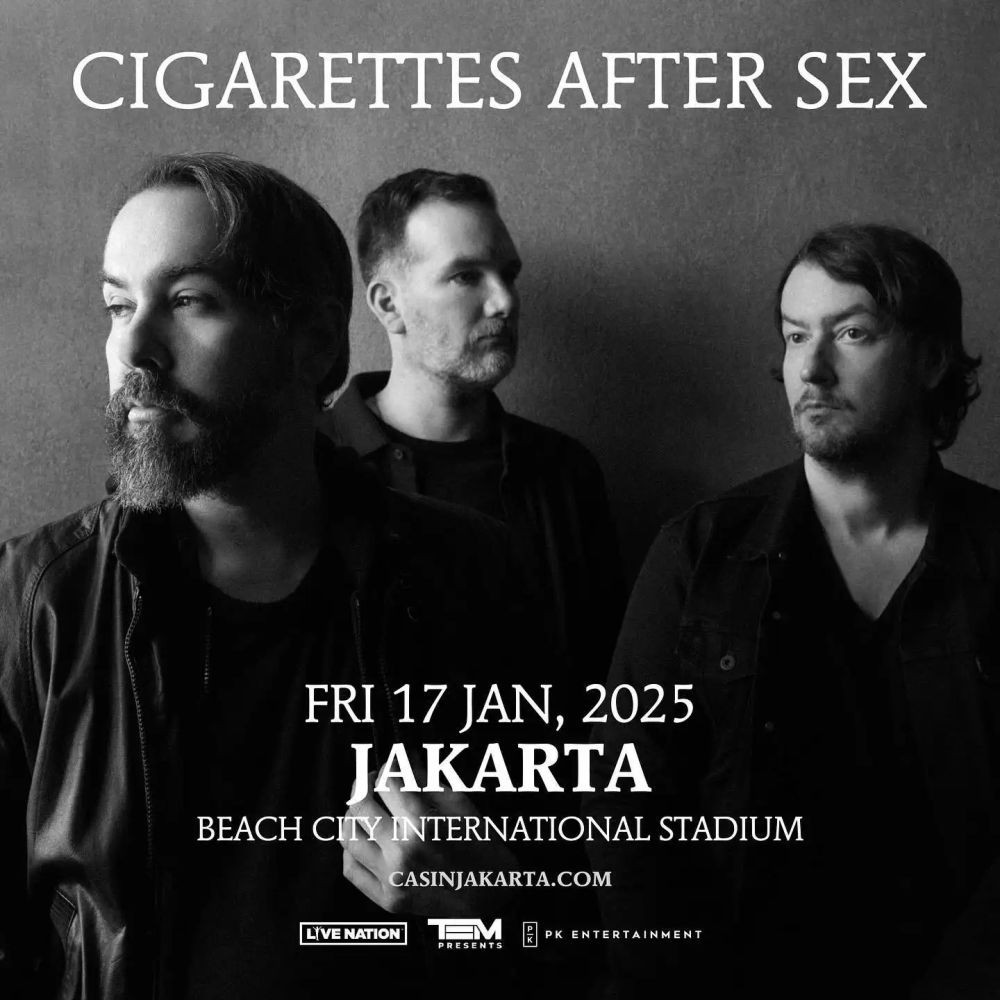 Harga Tiket Konser Cigarettes After Sex Di Jakarta 2025