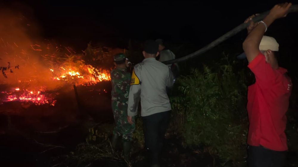 Selama 3 Hari, Karhutla di Bayung Lencir Muba Meluas Sampai 46 Hektar