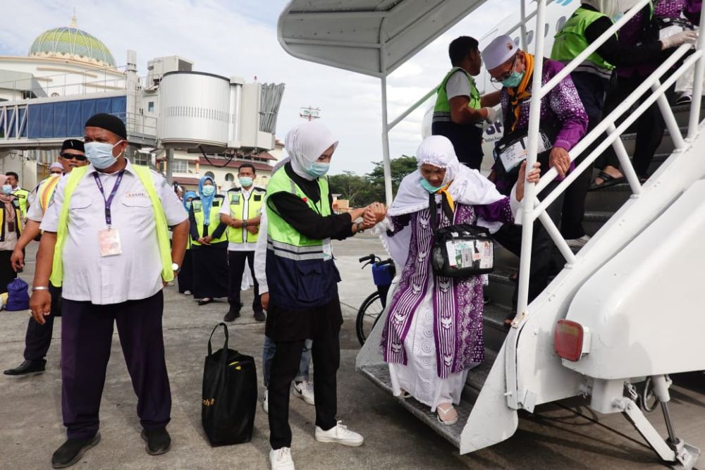 Sebanyak 4.693 Jemaah Haji Asal Aceh Telah Kembali ke Tanah Air