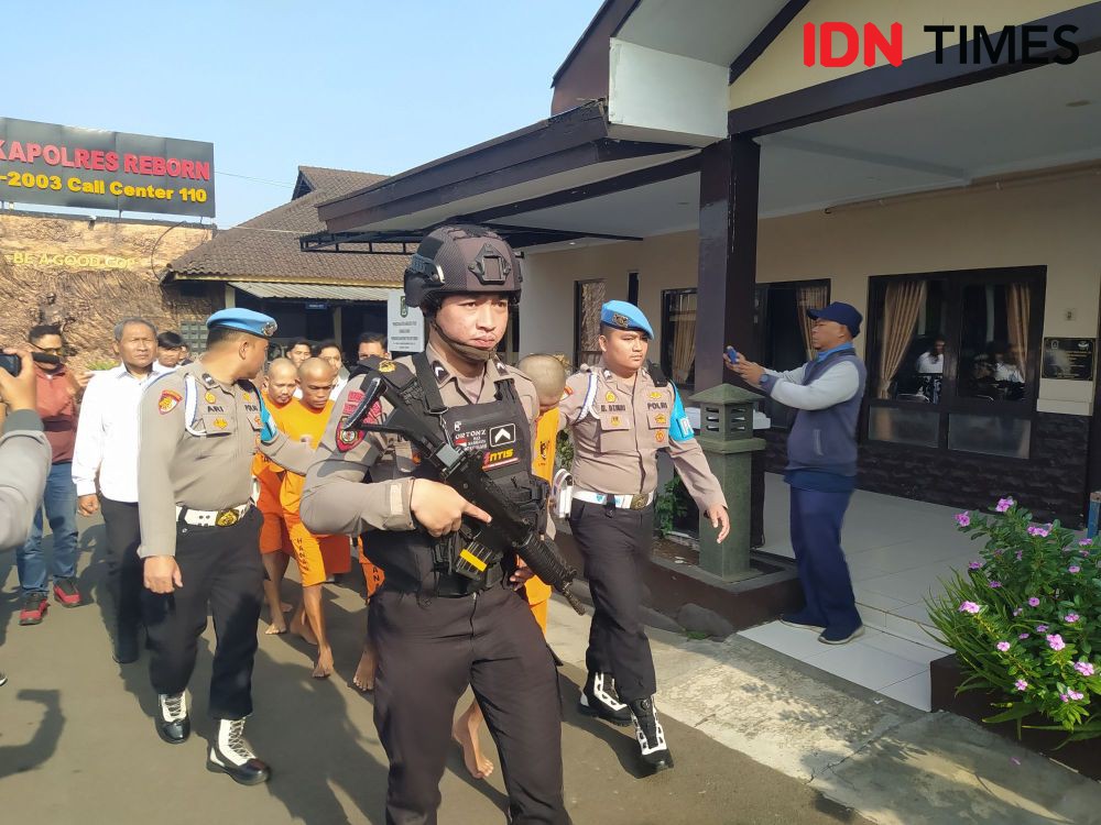 Aksi Komplotan Curanmor Asal Lampung Berakhir di Cimahi