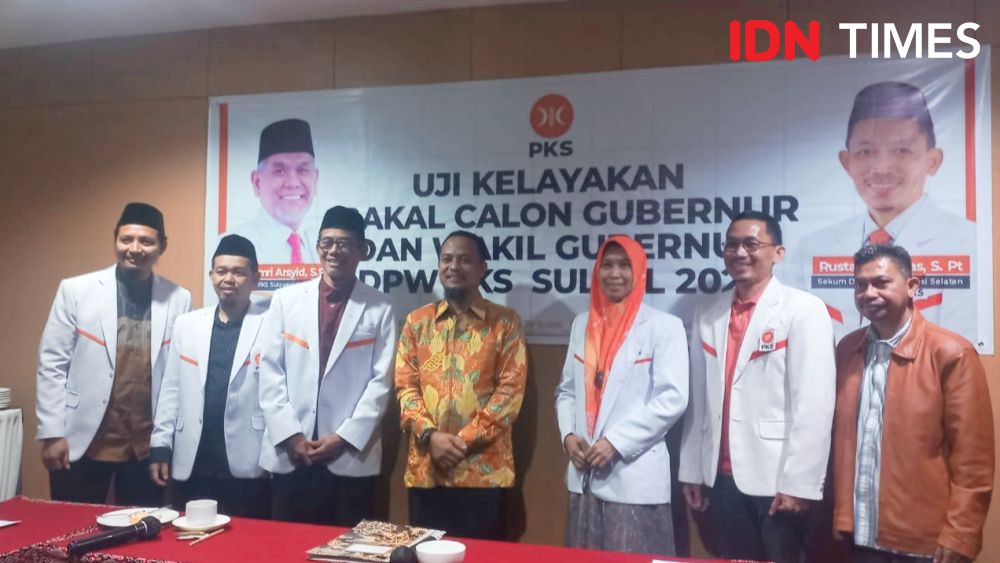 PKS Serahkan Formulir B1 KWK untuk Sudirman-Fatma di Pilgub Sulsel