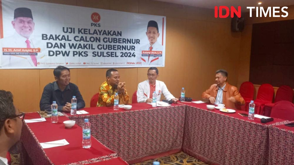 PKS Serahkan Formulir B1 KWK untuk Sudirman-Fatma di Pilgub Sulsel