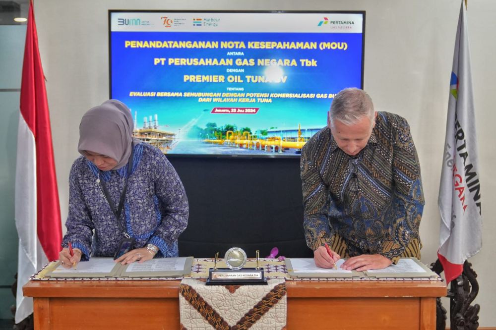 PGN-Premier Oil Tuna Jajaki Peluang Pemanfaatan Gas bumi dari Natuna