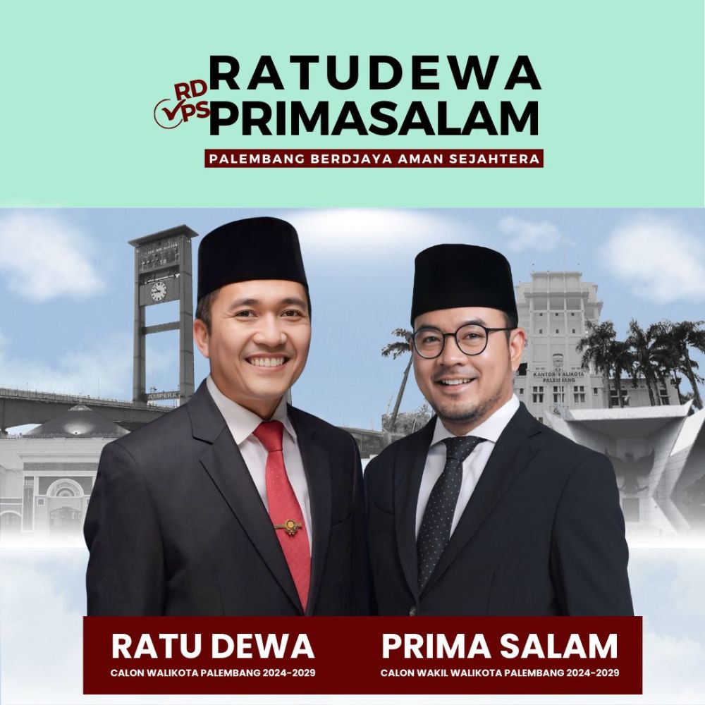 Profil Prima Salam Pasangan Ratu Dewa Pilkada 2024 Palembang