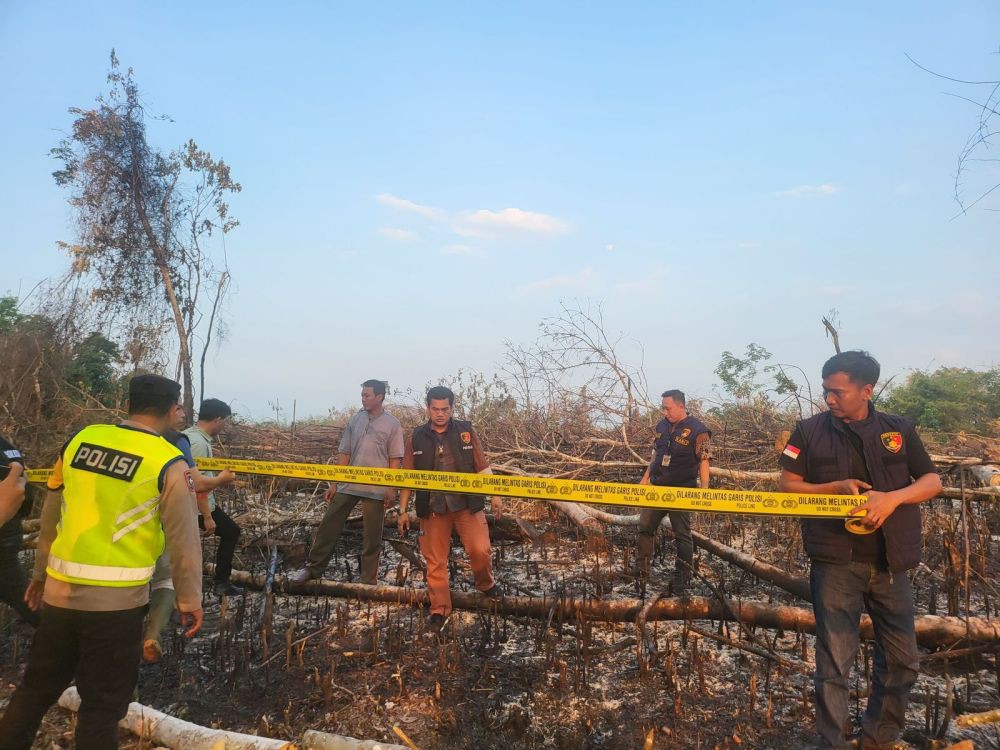 Empat Warga Mura Ditangkap Polisi karena Membakar Lahan