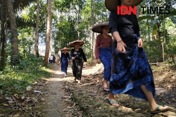 7 Rumah Rusak Usai Puting Beliung Terjang Pemukiman Baduy