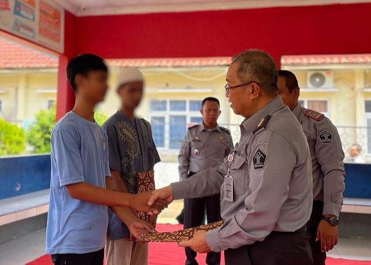 44 ABH Lampung Terima Remisi di Hari Anak Nasional, 1 Langsung Bebas