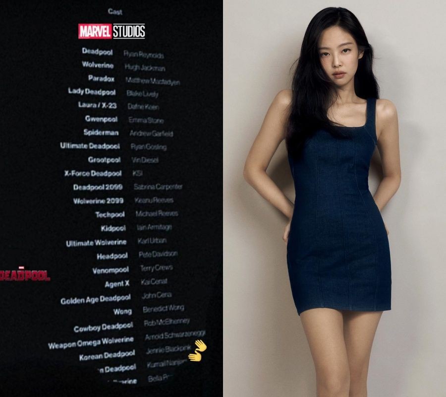 BLACKPINK's Jennie rumored to star in Deadpool & Wolverine