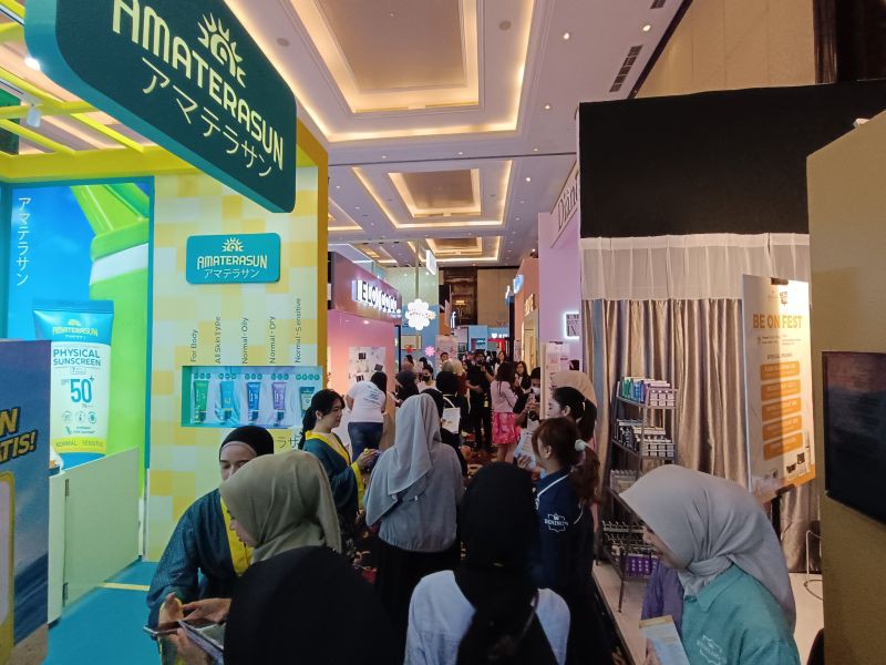 100 Jenama Fesyen dan Kecantikan Mejeng di TSM pada Event Be on Fest 