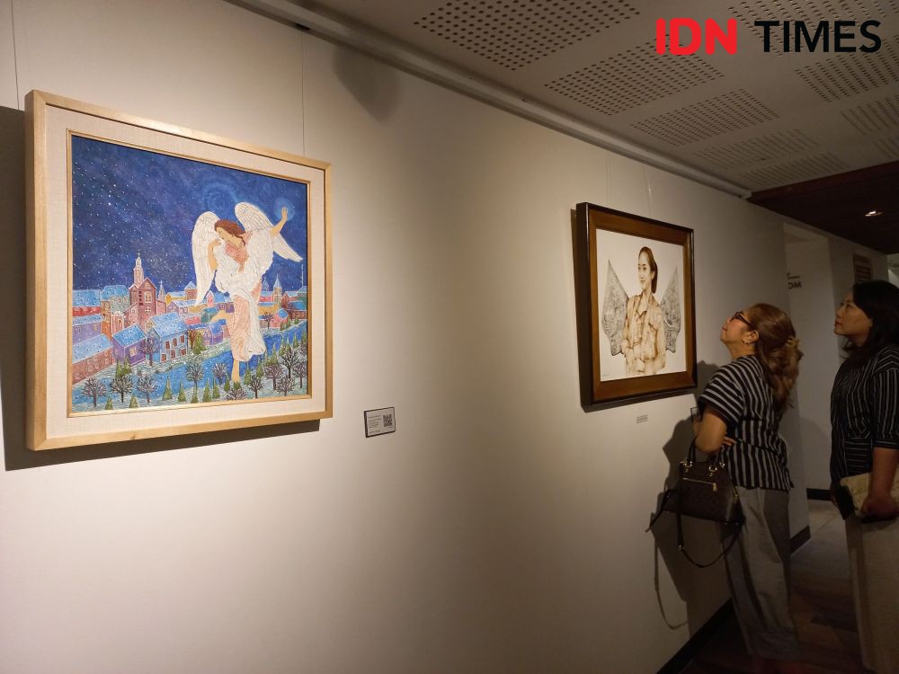 13 Seniman Lokal Gelar Pameran Be Yourself Art Exhibition di Jogja