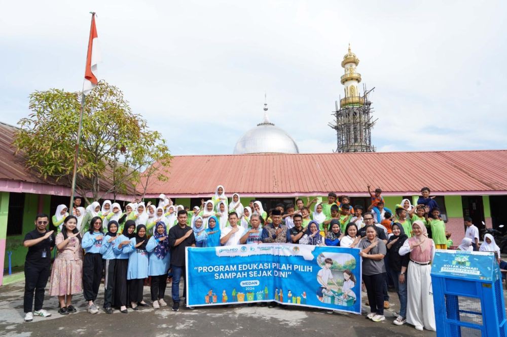 Pelindo Multi Terminal Edukasi Siswa Pilah Pilih Sampah Sejak Dini