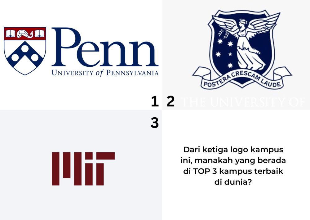 [QUIZ] Tebak Logo Kampus Terbaik di Dunia