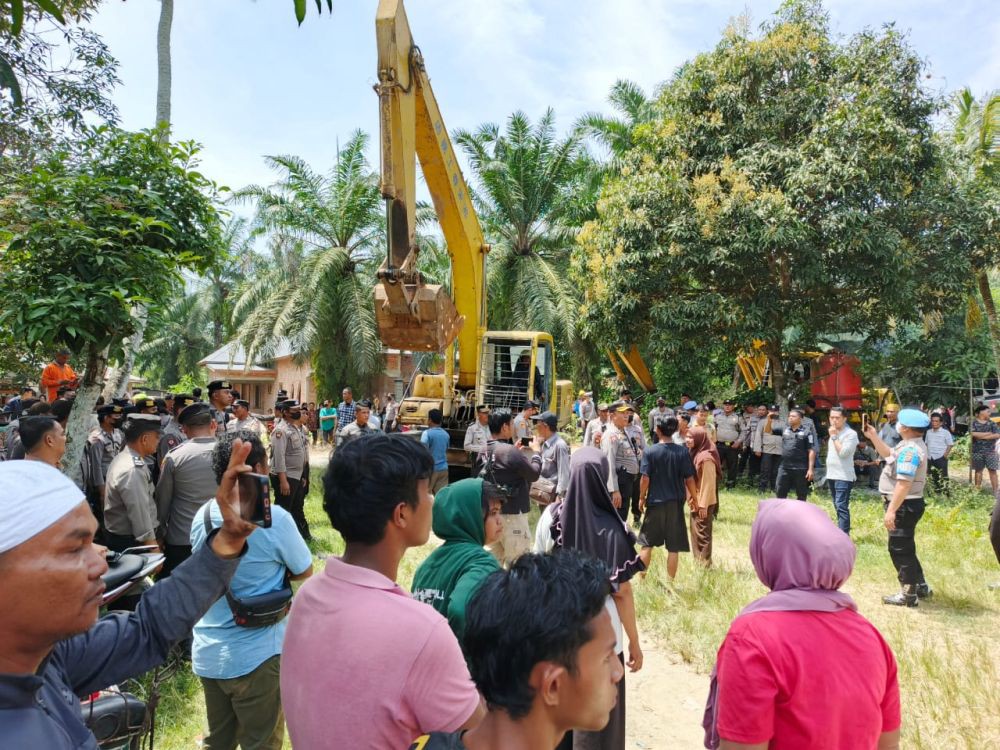 Sengketa Agraria, Penggusuran Rumah di Langkat Berujung Ricuh