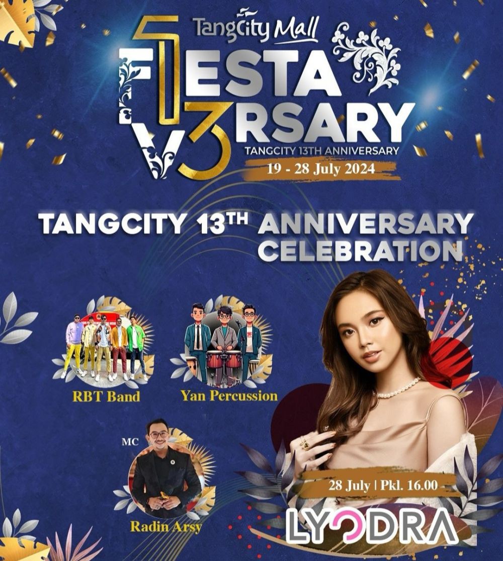 Warga Tangerang Bisa Nonton Gratis Lyodra di TangCity Mall