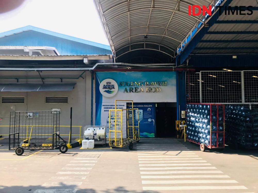 Mengunjungi Pabrik AQUA Klaten, Produksi Air Steril