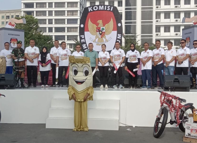 KPU Luncurkan Maskot dan Jingle Pilkada Kota Medan 2024