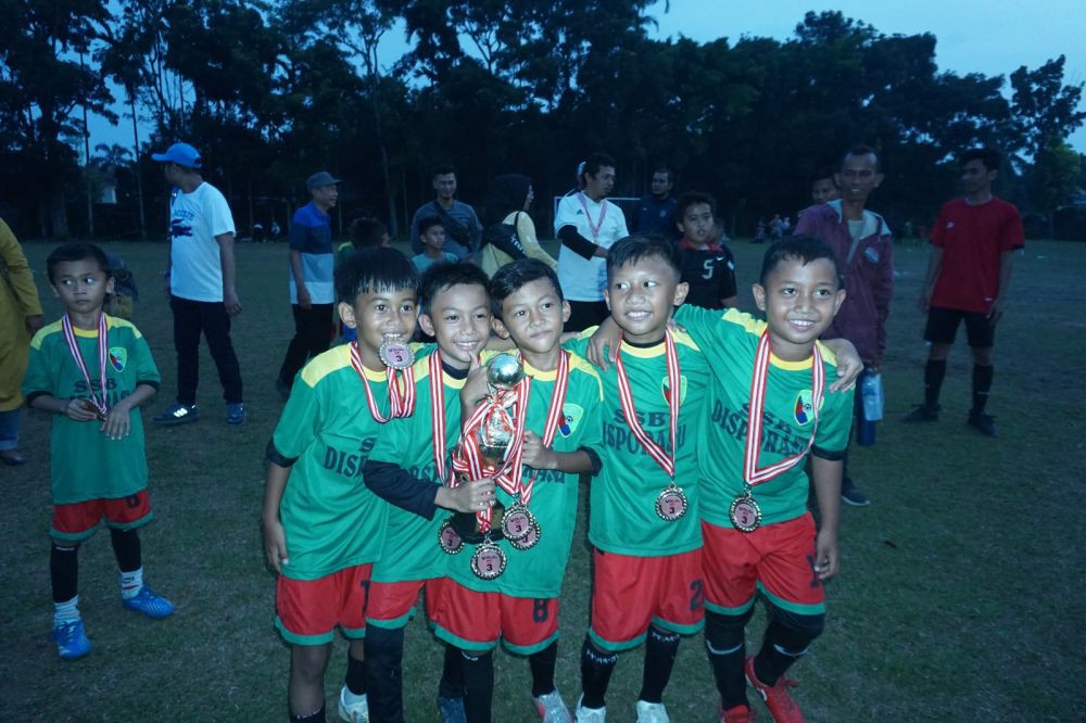 SSB Agas Jaya Juarai Liga Utamasia U-8