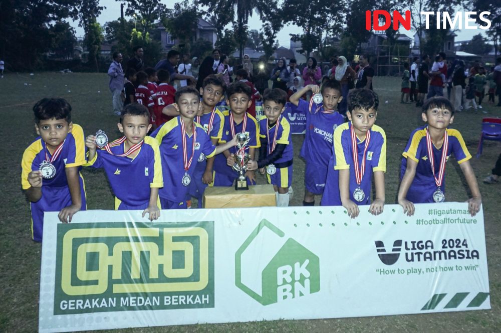 SSB Agas Jaya Juarai Liga Utamasia U-8