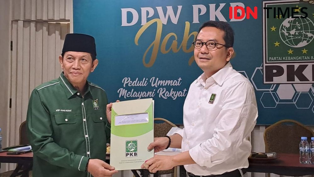 Acep Adang Ruhiat Resmi Diusung PKB sebagai Cawagub di Pilgub Jabar 