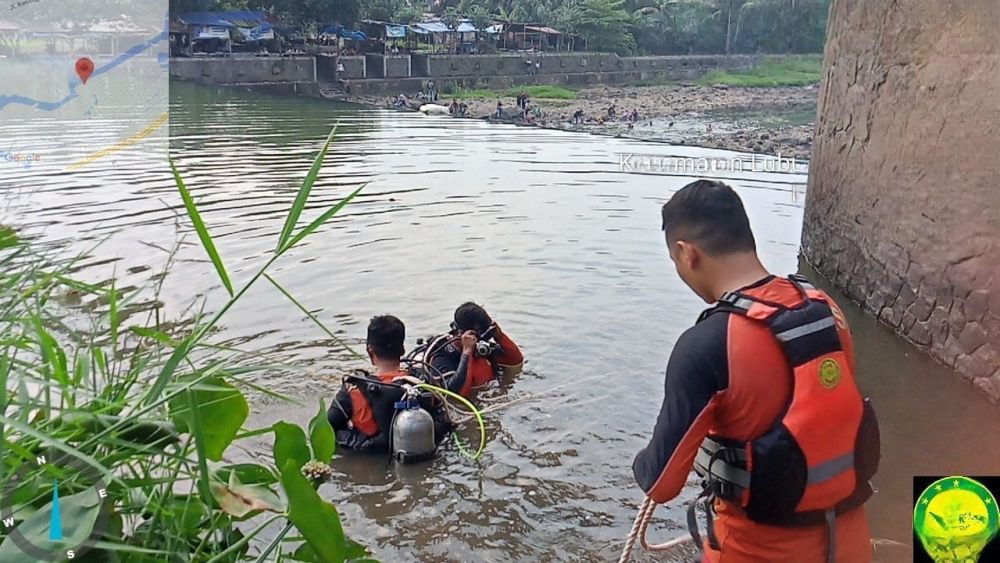 Pelajar SMK Tewas Tenggelam di Bendungan Watervang Lubuk Linggau 