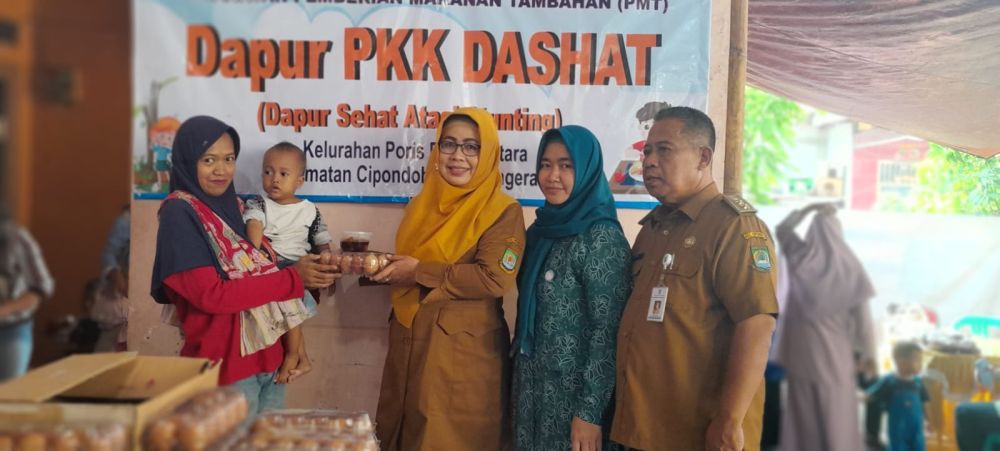 Program Sate Mami Diuji Coba Pemkot Tangerang di Cipondoh