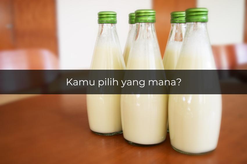 [QUIZ] Pilih Susu Hangat atau Susu Dingin, Kami Tahu Apa Kekhawatiranmu