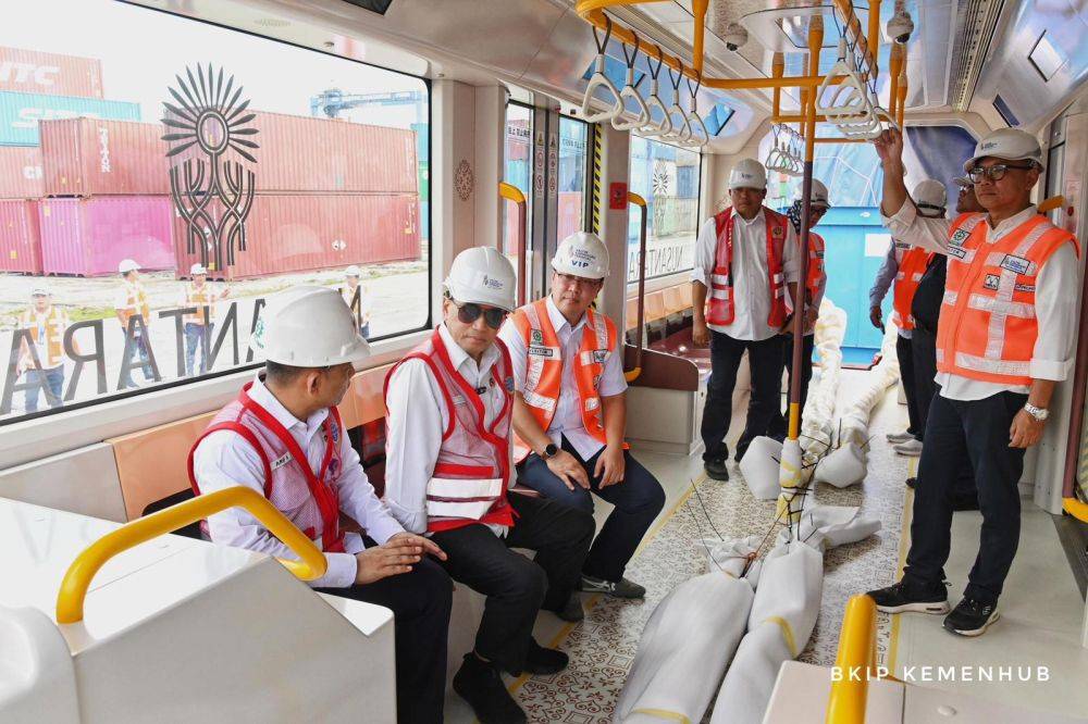 Trem Otonom Tiba Di Balikpapan, Menhub: Masuk IKN 1 Agustus