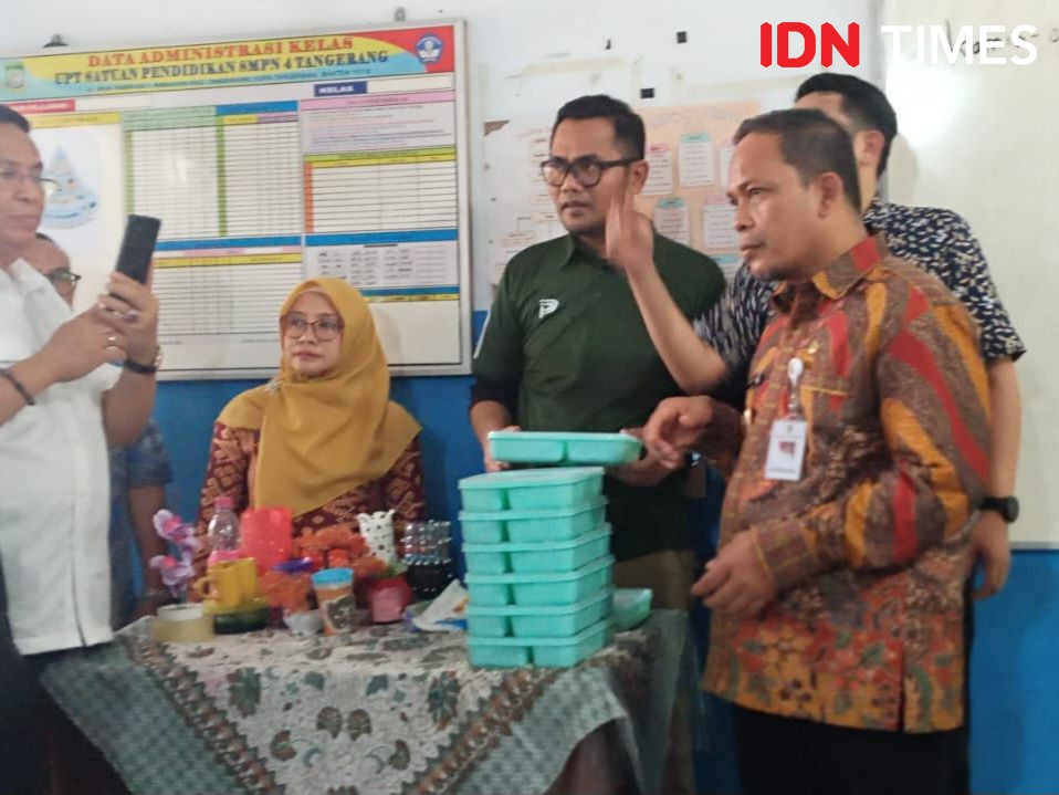 Menu Makan Bergizi Gratis di Uji Coba di Tangerang Senilai Rp17.500