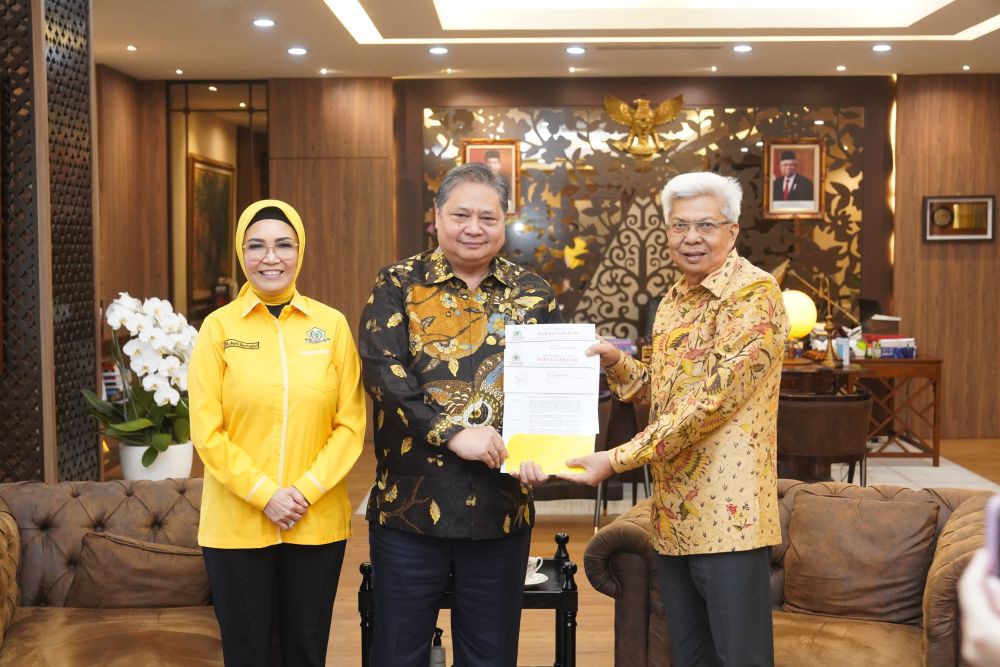 Airlangga Mundur Ketum Golkar Tak Merubah Dukungan Pilkada Sumsel 