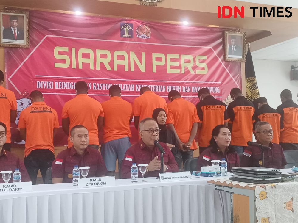 12 WNA Nigeria di Lampung Timur Bakal Disanksi Cekal dan Deportasi