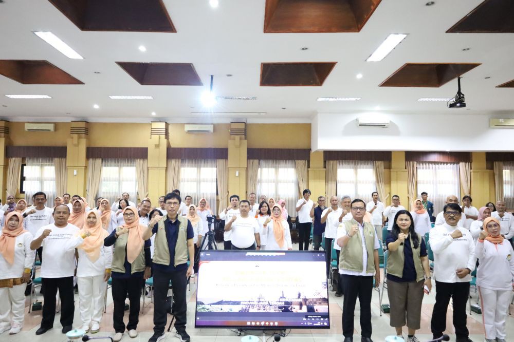 Kumpulkan ASN DLHK, Inspektorat Jateng Ingatkan Kerja Bebas Korupsi