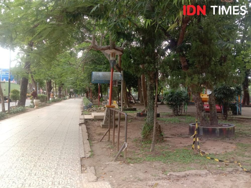 Pedagang di Kambang Iwak Palembang Bakal Direlokasi