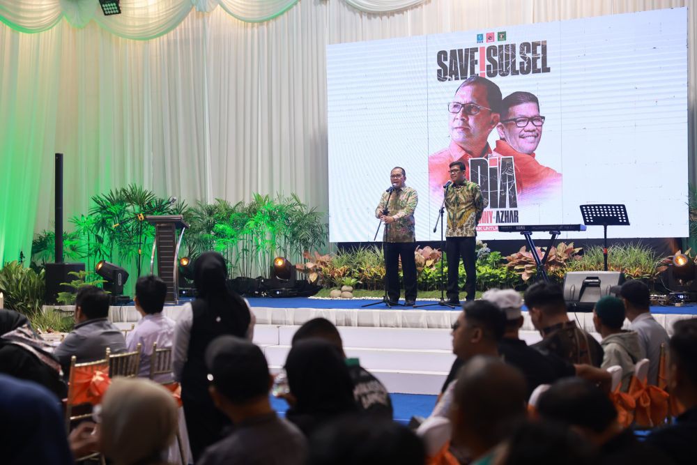 Danny-Azhar Usung Tagline DIA Save Sulsel di Pilgub Sulsel 2024