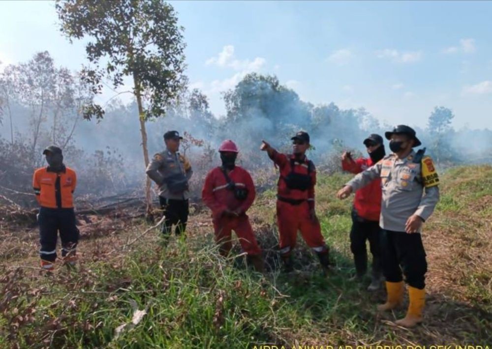 Penanganan Karhutla di Sumsel Terbantu Guyuran Hujan