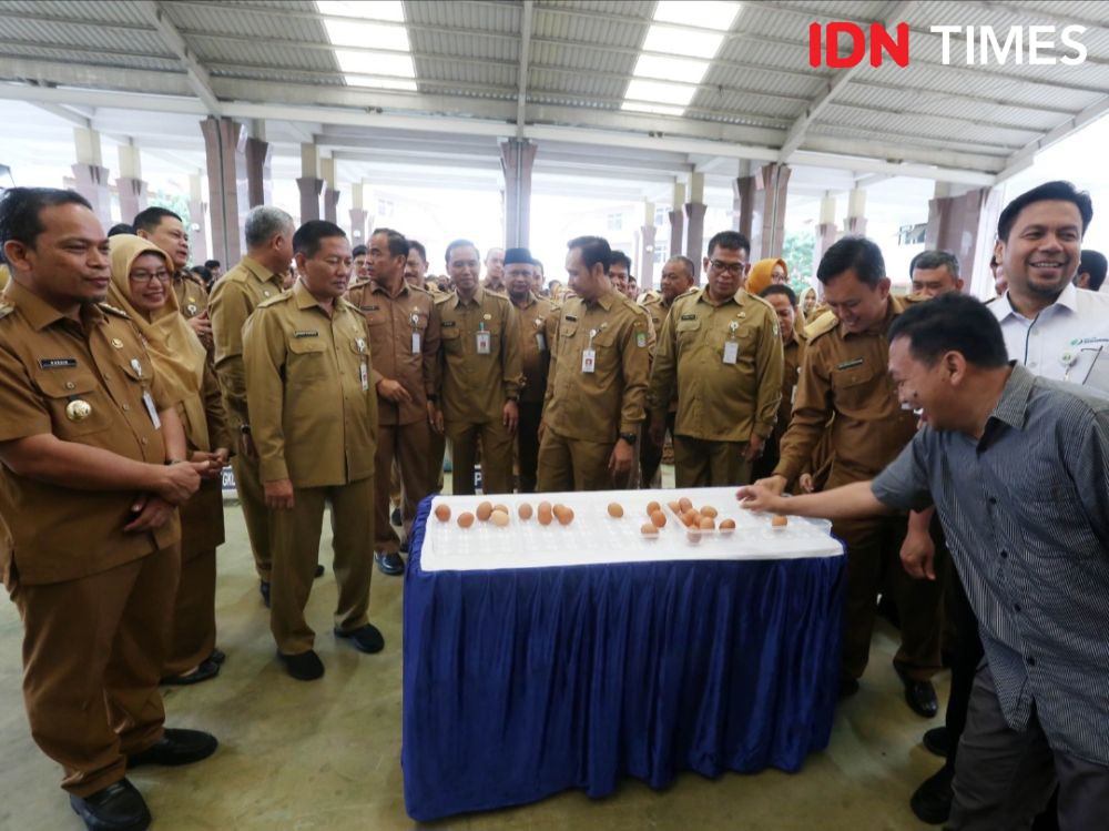 10 Ribu Telur Disalurkan Dalam Program Sate Sami di Kota Tangerang