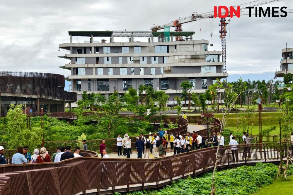 Bandara Belum Jadi, Jokowi Timbang Rencana Ngantor di IKN September