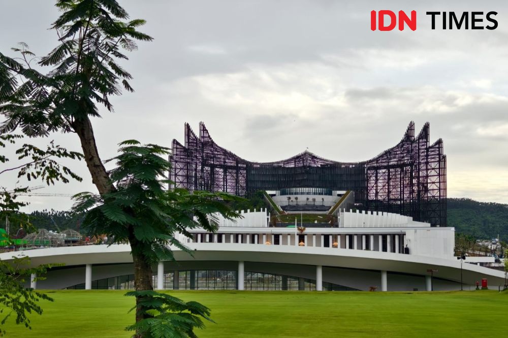 Istana Garuda IKN Bakal Berubah Warna Jadi Hijau, Mengapa?