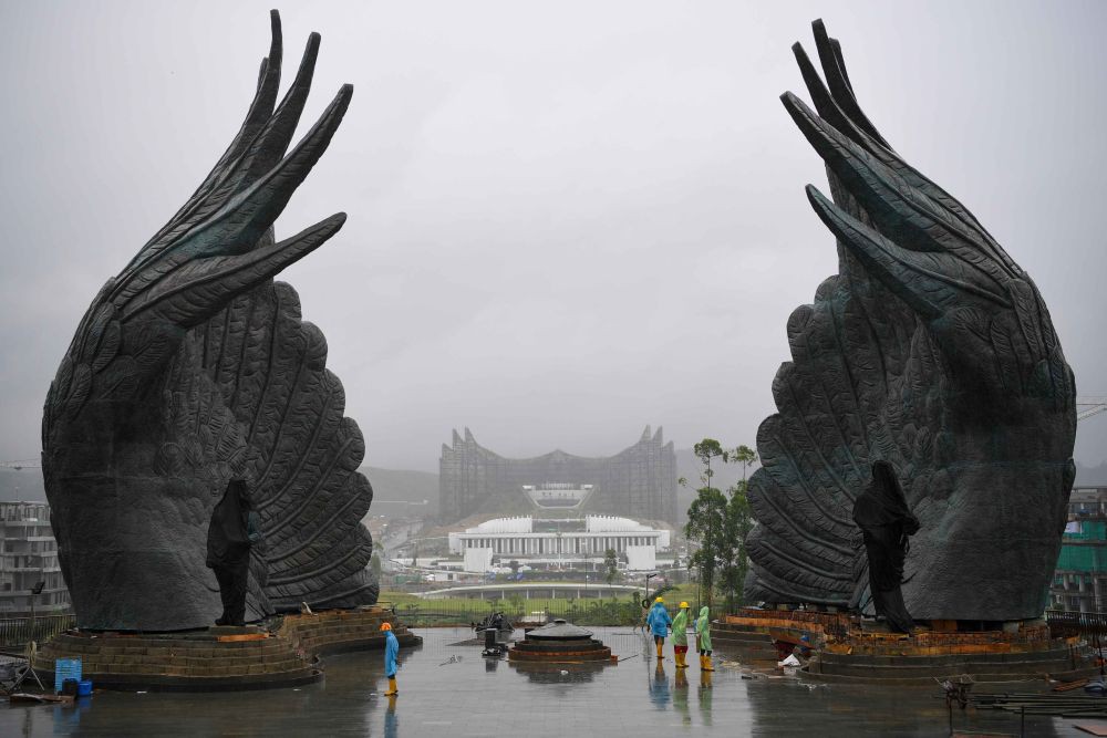 Istana Garuda IKN Bakal Berubah Warna Jadi Hijau, Mengapa?