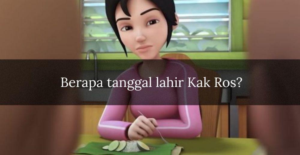 [QUIZ] Tebak Fakta Tersembunyi dari Kak Ros di Upin Ipin, Sebagian Orang Gak Tahu!