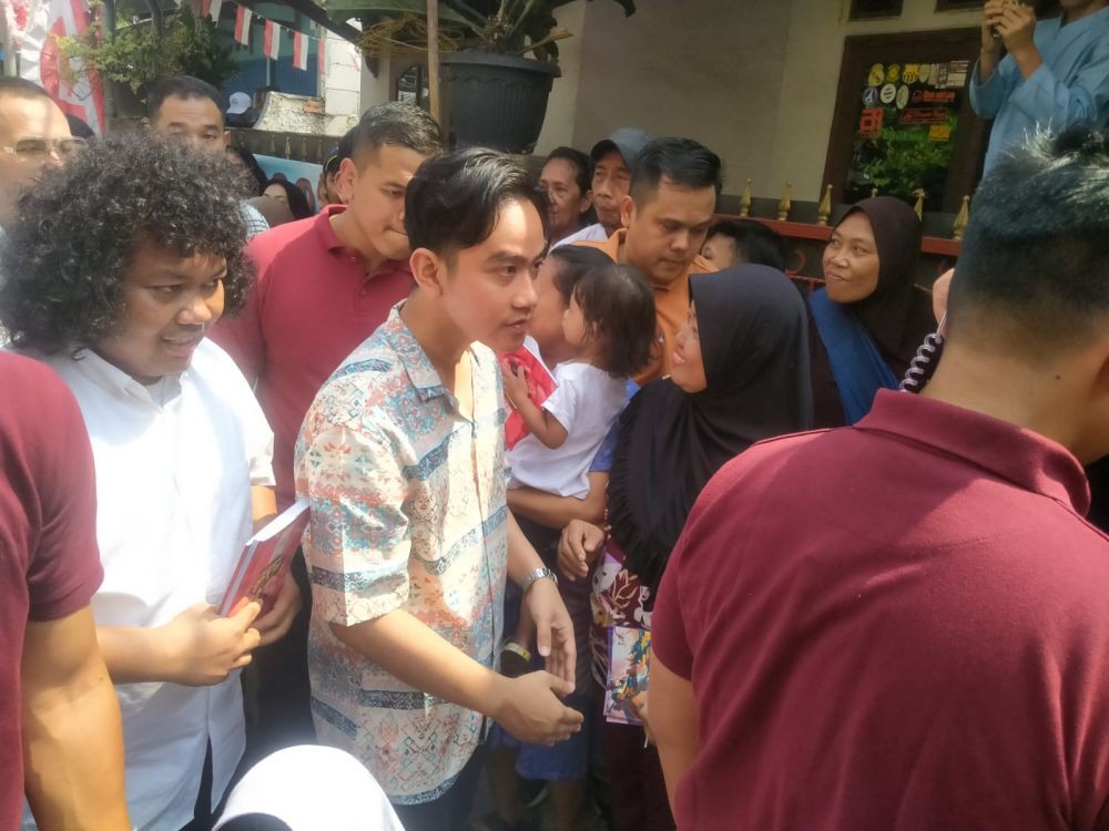 Kunjungan ke Tangsel Bareng Marshel, Gibran: Bukan Endorse