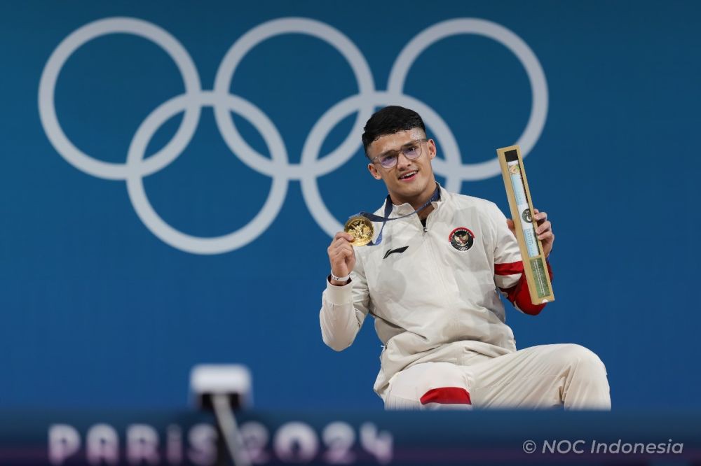 Rizki Sabet Emas di Olimpiade, Sang Ayah: Tetap Membumi