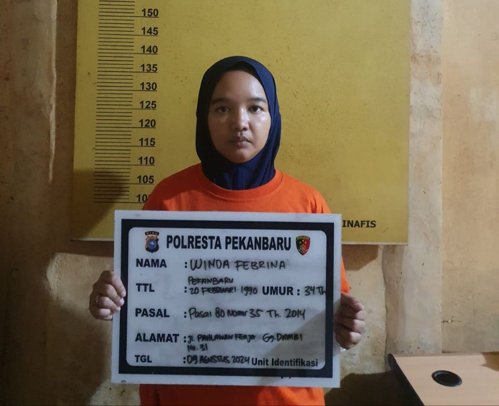 Kekerasan Anak di Pekanbaru, Polisi Tahan Pemilik Daycare dan Pengasuh